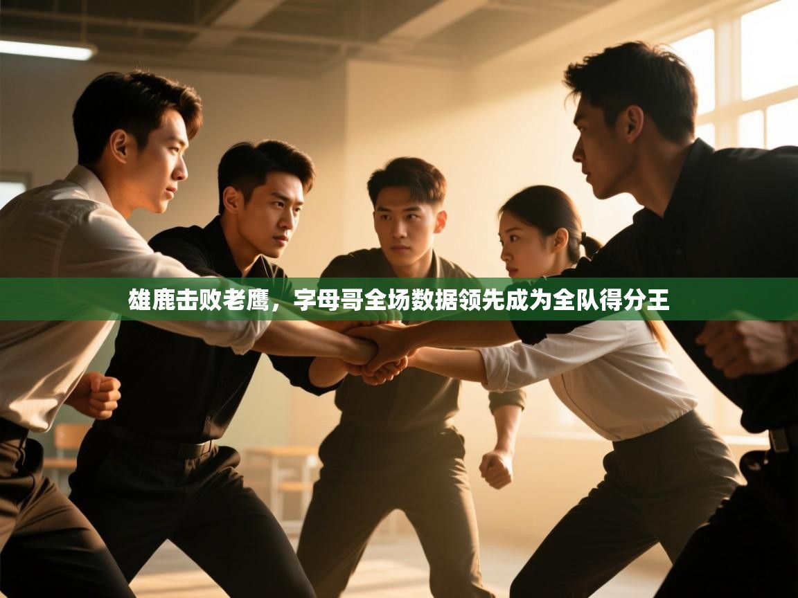 雄鹿击败老鹰,字母哥全场数据领先成为全队得分王 第2张